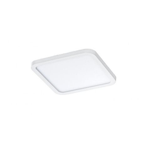 Slim vestavné koupelnové svítidlo LED 12W 1000lm 4000K 15cm hranaté IP44, bílé 1