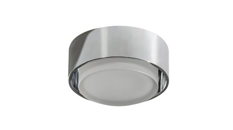 KASTORIA koupelnové zápustné svítidlo LED 7W 550lm 3000K 10cm kulaté IP44, chromové 4