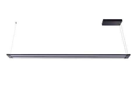 FLASH závěsné svítidlo LED 54W 3510lm 3000K 133cm IP20, černé 3