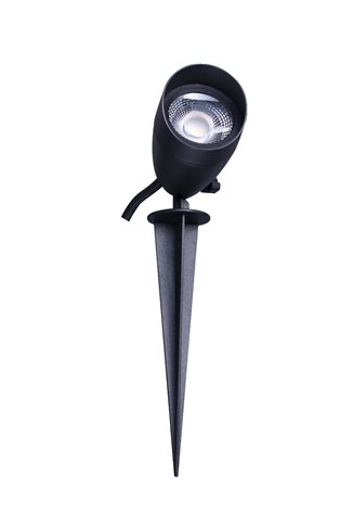 FLOKI venkovní zapichovací reflektor LED 6W 500lm 4000K IP65, černá 3