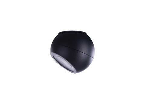 SKYE přisazené bodové svítidlo LED 12W 960lm 3000K 11cm kulaté IP20, černé 2