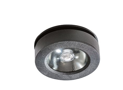 FRIDA zápustné bodové svítidlo LED 12W 960lm 3000K kulaté IP20, černé 7