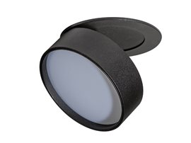 MONA zápustné svítidlo LED 18W 1260lm 3000K kulaté IP20, černé