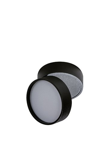 MONA přisazené svítidlo LED 18W 1000lm 3000K kulaté IP20, černé 5