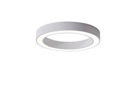 MARCO TOP stropní svítidlo LED 60W 3300lm 3000-6500K CCT 80cm IP20, bílé + ovladač 
