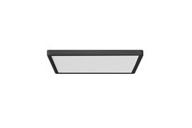 PANKA Čtvercové LED stropní svítidlo 24W 1560lm IP40 černé