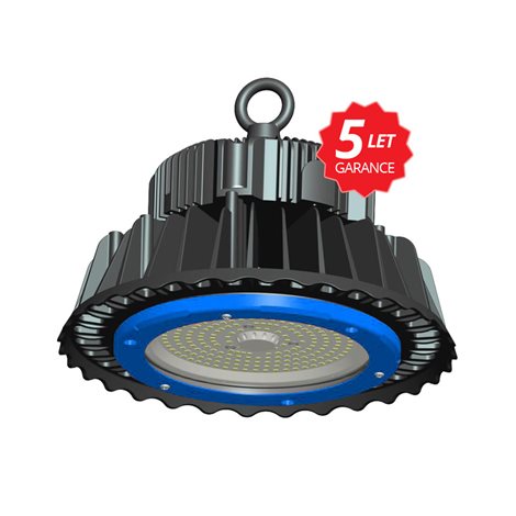 HB03-200W LED reflektor průmyslový 200W 27000lm 5000K SMD IP65 černý 2
