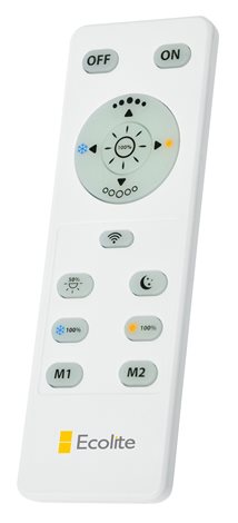 WZSD-50W/LED LED svítidlo stropní diamant 50cm 50W 4100lm 3000/6000K IP20 vč.RC bílé 5