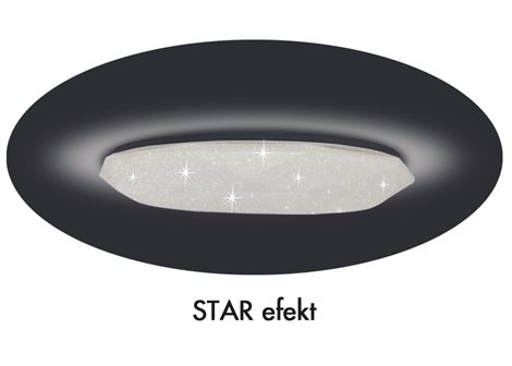WZSD-50W/LED LED svítidlo stropní diamant 50cm 50W 4100lm 3000/6000K IP20 vč.RC bílé 4