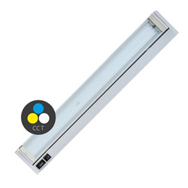 TL2016-CCT/10W Kuchyňské svít. LED 10W, 800lm, CCT 3000/4000/6500K, stříbrná, 59cm