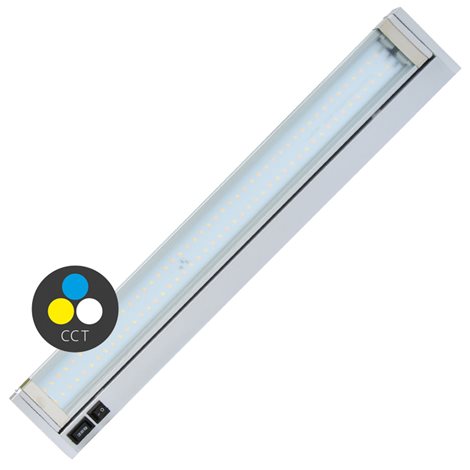 TL2016-CCT/15W Kuchyňské svít. LED 15W, 1200lm, CCT 3000/4000/6500K, stříbrná, 92cm 1