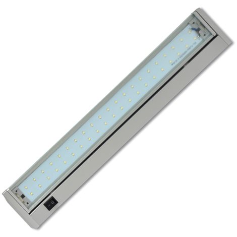 TL2016-70SMD/15W LED svítidlo přisazené 91cm 15W 1200lm 4100K 70xSMD IP20 stříbrné 1