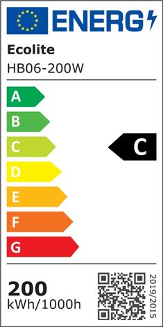 HB06-200W SMD refl.,200W,32000lm,5000K,IP65,černý 6