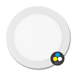 LED-WSL-CCT/18W/BI vestavné LED svítidlo kruh 18W 1550lm LADA