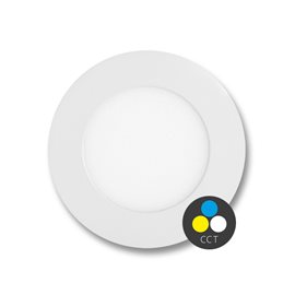 LED-WSL-CCT/6W/BI vestavnéLED svítidlo kruh LADA 6W 490lm