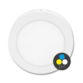 LED-CSL-CCT/12W/BI SMD kruh přisazený 17,5cm,12W,CCT,IP44,96