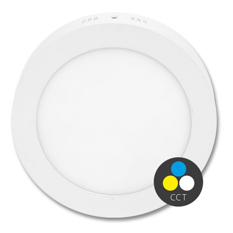 LED-CSL-CCT/18W/BI SMD kruh přisazený 22,5cm,18W,CCT,IP44 1