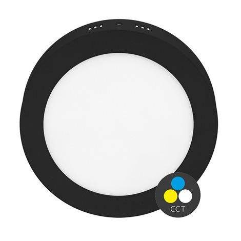 LED-CSL-CCT/18W/CR SMD kruh přisazený 22,5cm,18W,CCT,IP44,1550lm 1