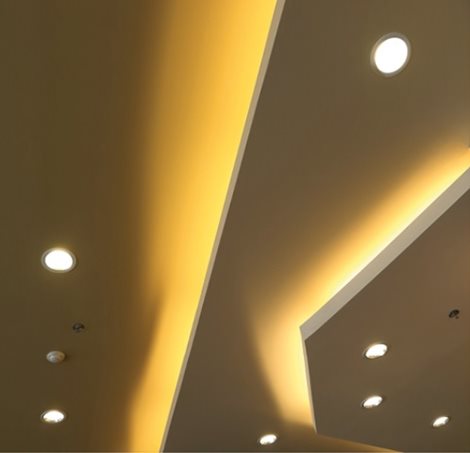 LED-WSL-6W/41/CHR LED panel kruh 12cm 6W 490lm 4100K IP20 chrom 4
