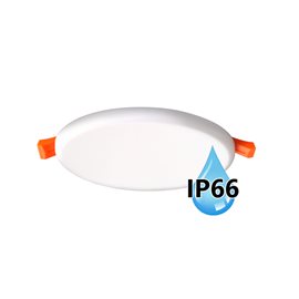 LED-NR-6W/IP66 LED panel kruh 7,5cm 6W 470lm 4000K IP66