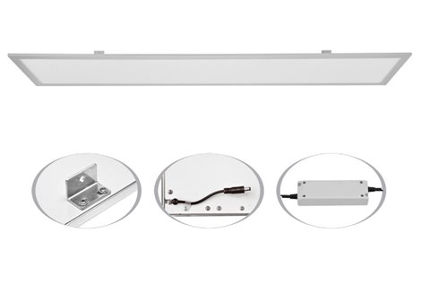 LED-GPL44/B-45 LED panel 30x120cm 45W 4300lm 4000K IP20 2