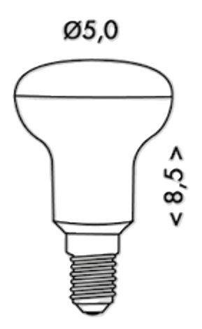 LED6,5W-E14/R50/4200 LED žárovka E14 R50 6,5W 650lm 4200K 6xSMD2835 2