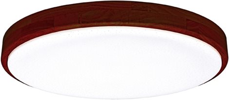 WLD500-60W/LED/TD LED svítidlo stropní kruh 52cm 60W 4000lm 3000/6500K IP20 vč.RC tm.dřevo 3