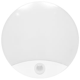 WHST71-LED LED svítidlo nástěnné stropní 15W 1300lm 4100K IP44 PIR senz.