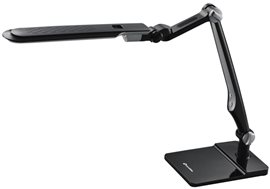 LBL1207-CR LED stolní lampa 10W 600lm 3000-6000K 32xSMD5730 IP20 černá vč.šroubu
