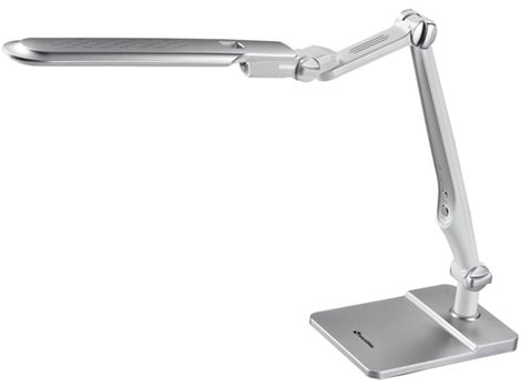 LBL1207-STR LED stolní lampa 8W 630lm 4000K 32xSMD5730 IP20 stříbrná 1