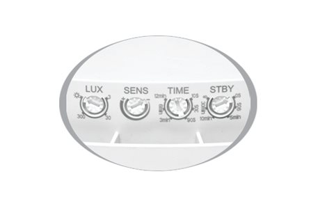 WHST707-LED/HF LED svítidlo nástěnné stropní 16W 1500lm 4100K IP65 HF360 senz. 3