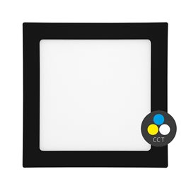 LED-WSQ-CCT/12W/CR SMD panel 17x17cm,12W,CCT,IP44,960lm
