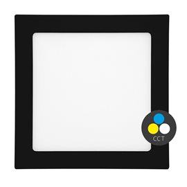 LED-WSQ-CCT/18W/CR SMD panel 22,5x22x5cm,18W,CCT,IP44,1550lm
