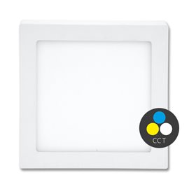 LED-CSQ-CCT/12W/BI SMD panel přisaz.17x17cm,12W,CCT,IP44