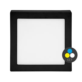 LED-CSQ-CCT/12W/CR SMD panel přisaz.17x17cm,12W,CCT,IP44,960lm