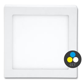 LED-CSQ-CCT/18W/BI SMD panel přisaz.22,5x22,5cm,18W,CCT,IP44