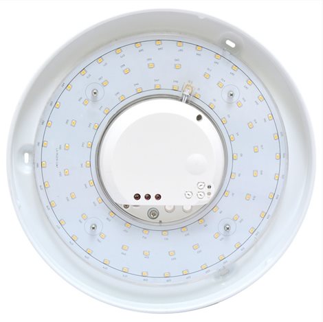 W131/LED-3000 LED svítidlo nástěnné stropní 18W 1480lm 3000K IP44 HF360 senz. 5