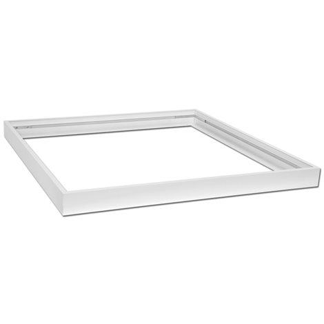 LED-GPL44-RAM/BI Alu rám ke svítidlu, bílý 60x60 cm 1
