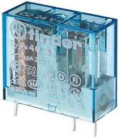 405190120000 Relé, DIN/PS, 1P/10A, 12V DC, 5 mm