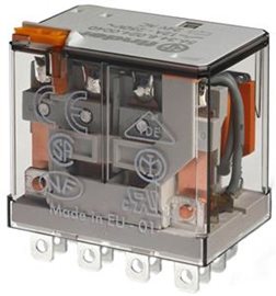 563482300040 Relé výk.min., DIN, 4P/12A, 230V AC, MA, MI