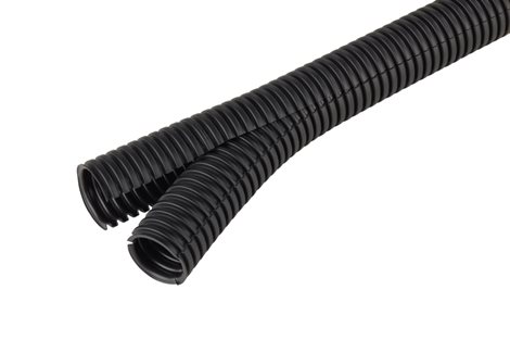 37004500 Co-flex-PP, NW 45 Dvoudílná chránička černá