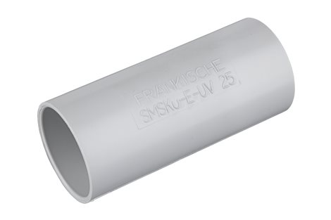 22553020 SMSKu-E-UV 20 šedá Násuvná plastová spojka