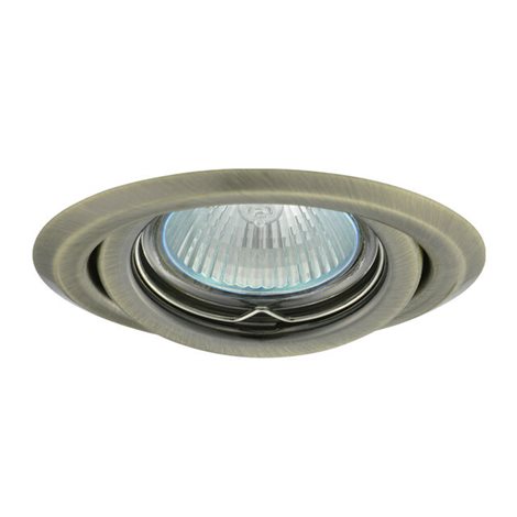 ARGUS CT-2115-BR/M, průměr 95 mm - Podhledové bodové svítidl 1