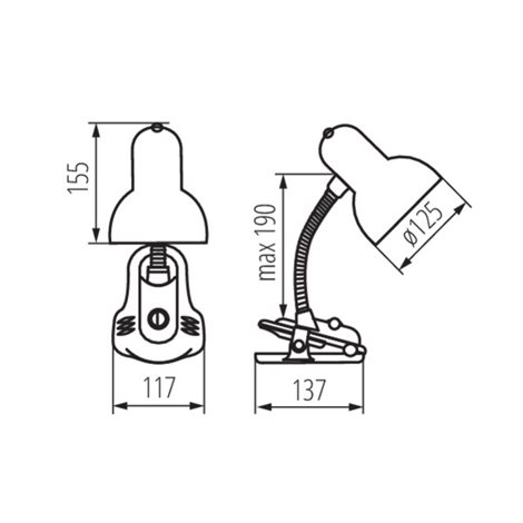 SUZI HR-60-SR Stolní lampa 3