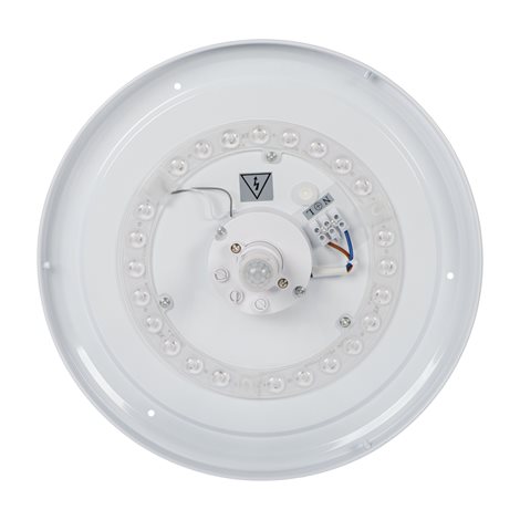 FOGLER E 24W-NW stropní svít. 24W, 1800lm, 4000K, IP20, PIR senzor, kulaté 6