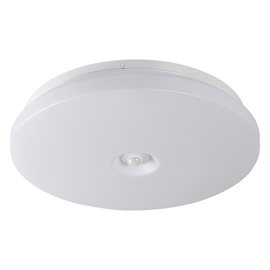 FOGLER E 24W-NW stropní svít. 24W, 1800lm, 4000K, IP20, PIR senzor, kulaté