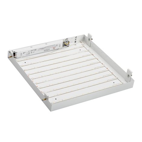 TYBIA M 25W-NW GY Přisazené svítidlo LED  3