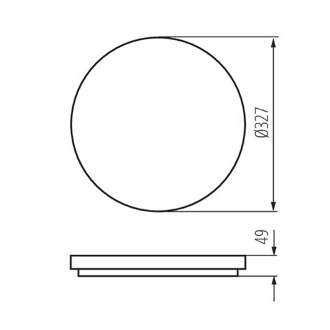VARSO LED 24W-NW-O přisazené svítidlo 24W, 2280lm, 4000K, IP54, kulaté 5