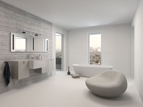 ASTEN nástěnné koupelnové svít. LED 8W, 590lm, 4000K, IP44, 40cm, černá 6