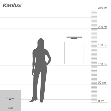 ASTEN nástěnné koupelnové svít. LED 8W, 590lm, 4000K, IP44, 40cm, černá 9